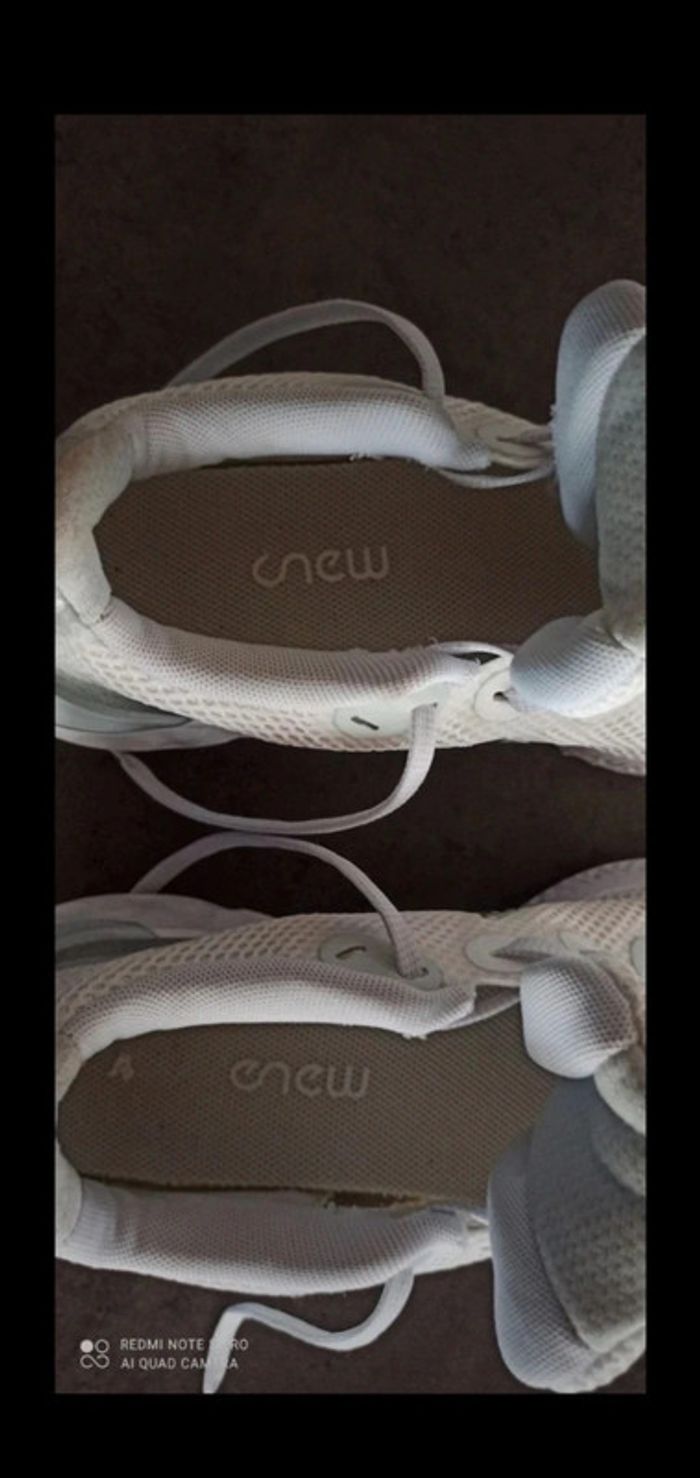Baskets Nike renew run blanches - photo numéro 6