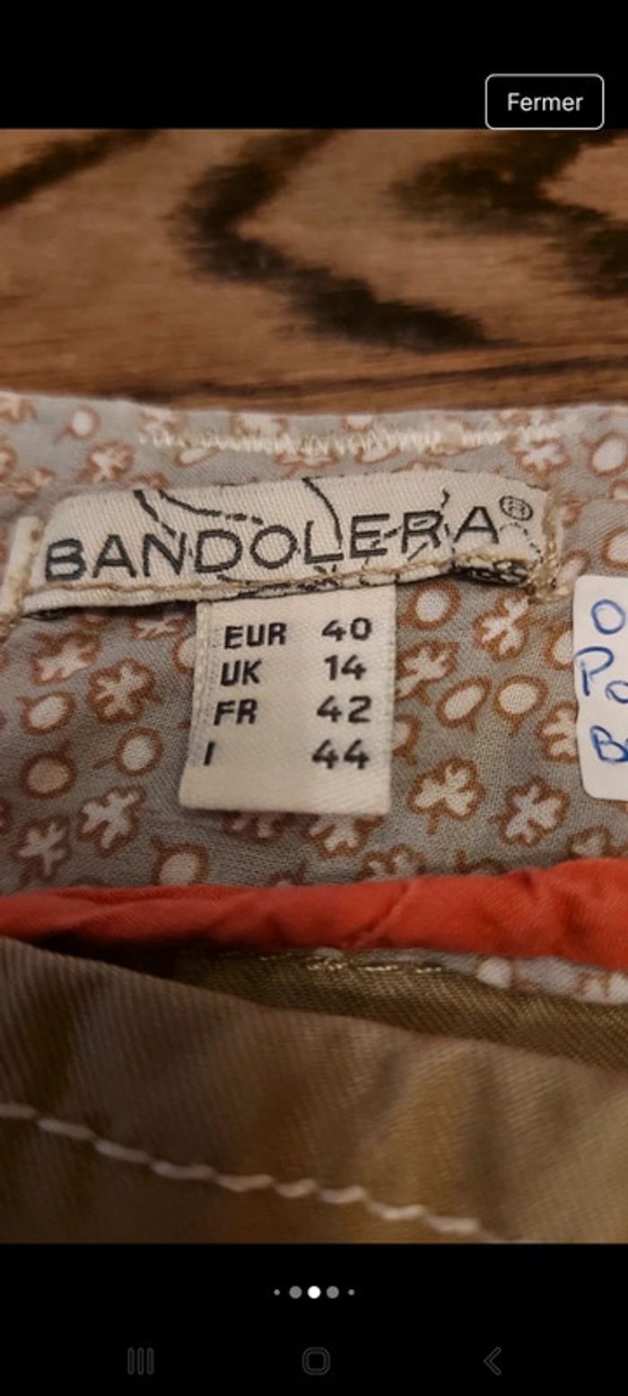 Pantacourt femme Bandolera fr 42 it 44 - photo numéro 4