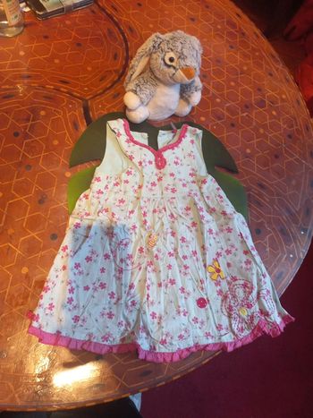 Robe Orchestre belle fleurie coton