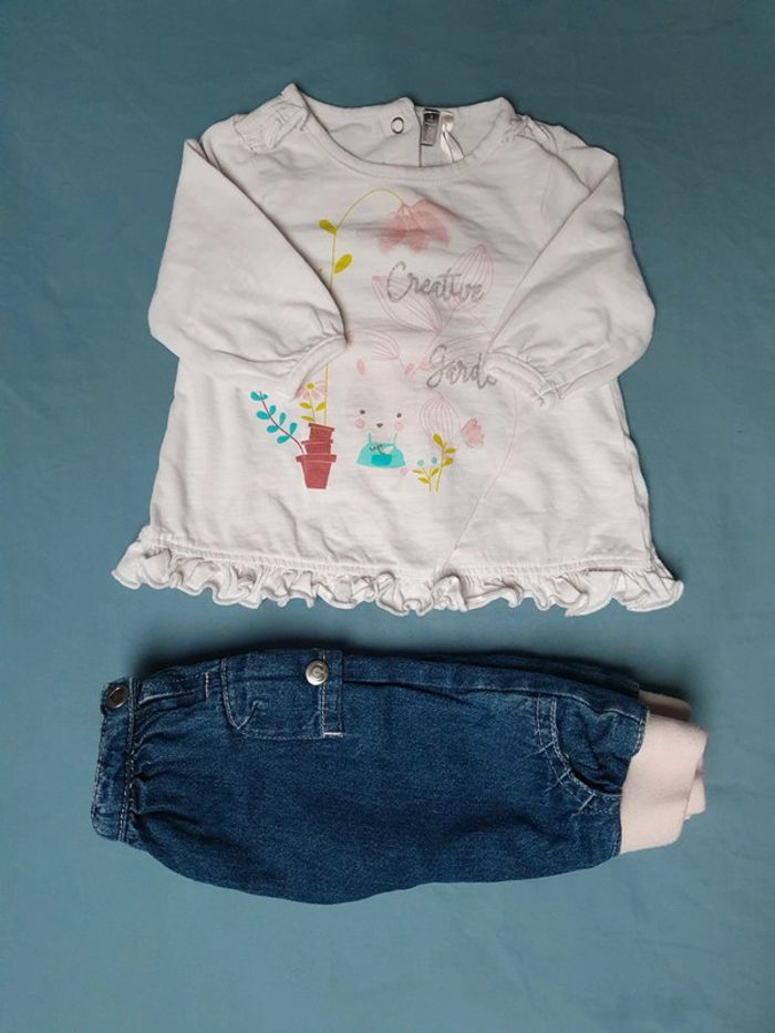Pantalon et t-shirt manches longues - photo numéro 3