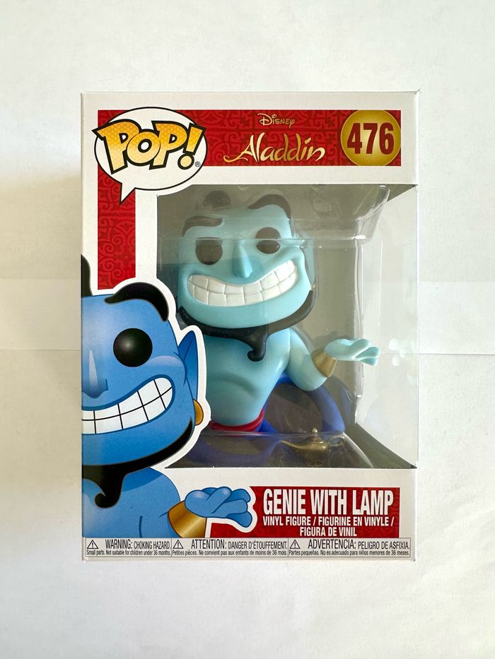 Figurine Funko Pop Genie with lamp numéro 476 Aladdin Disney