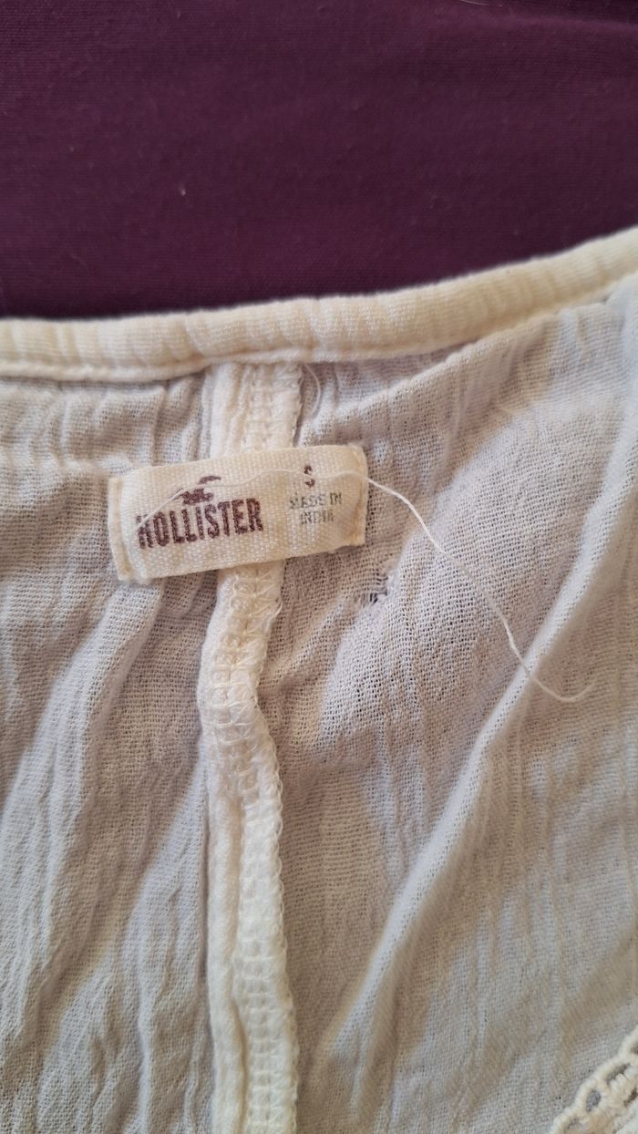 T-shirt Holister beige - photo numéro 2