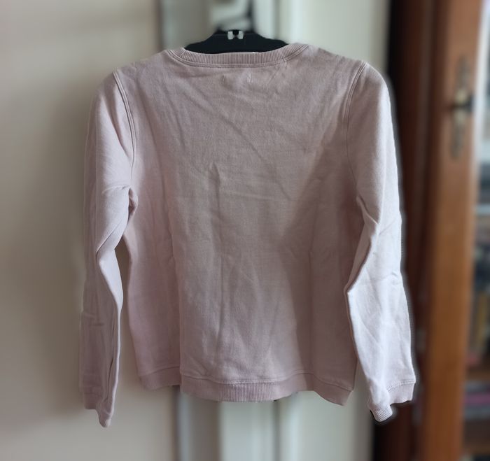 Sweat shirt rose clair  fille - 10 ans - photo numéro 2