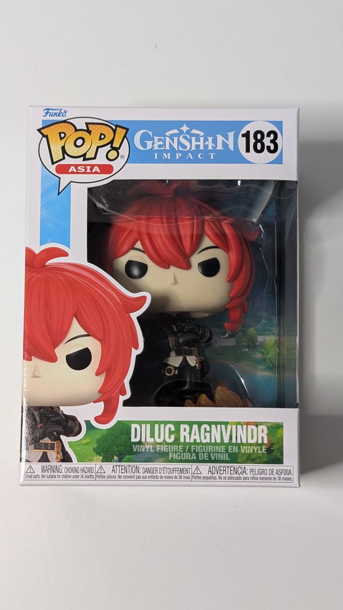 [Funko pop] Figurine Genshin Impact Diluc Ragnvindr