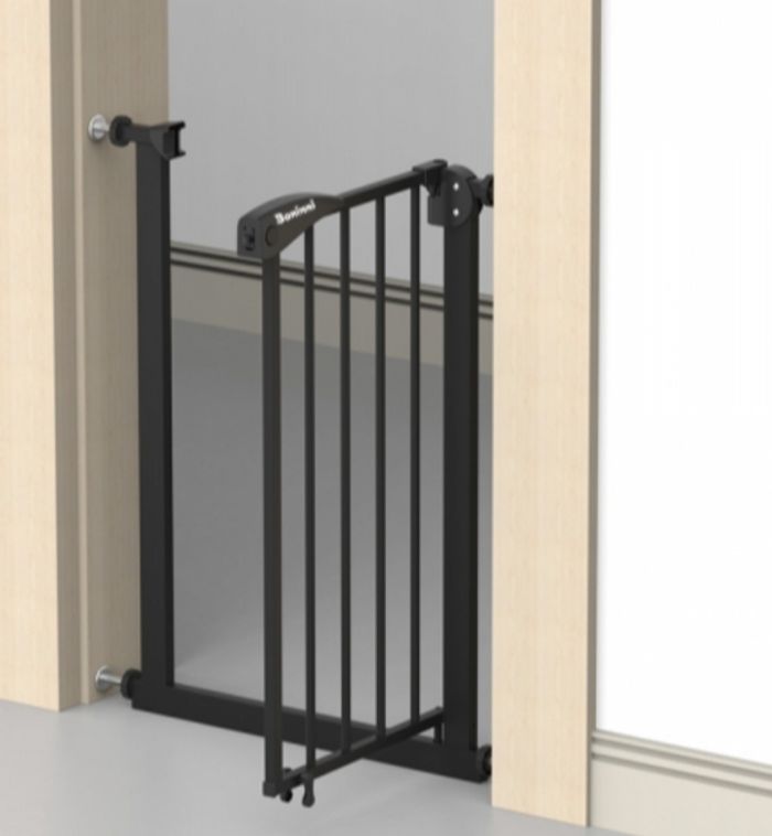 Barrière de sécurité adaptable marque Baninni Mimi noire 58 à 67 cm - photo numéro 3