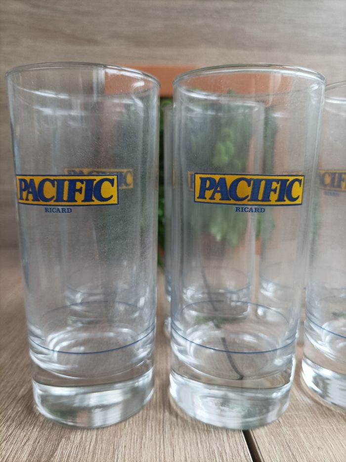 Lot 6 verres pacific Ricard - photo numéro 5