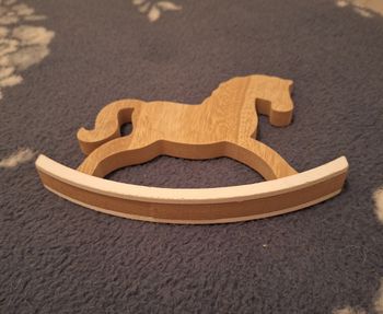 Déco cheval en bois