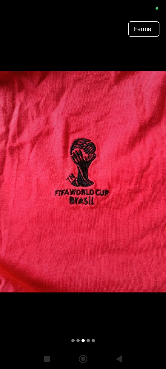 T-shirt FIFA World Cup Brasil / Belgique 2014 - photo numéro 3