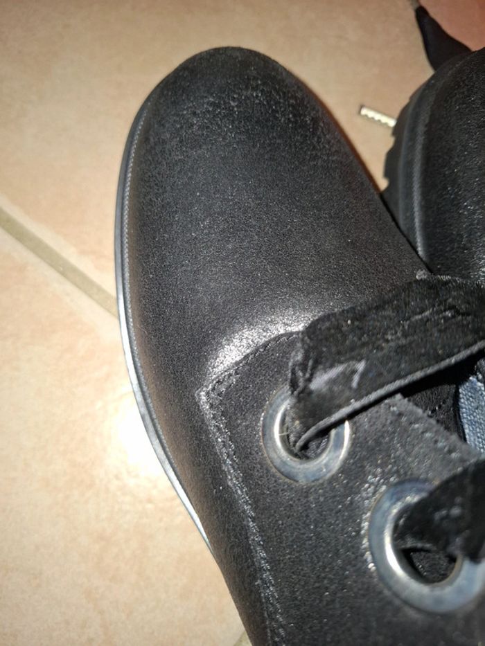 Bottines un peu satinées - photo numéro 4