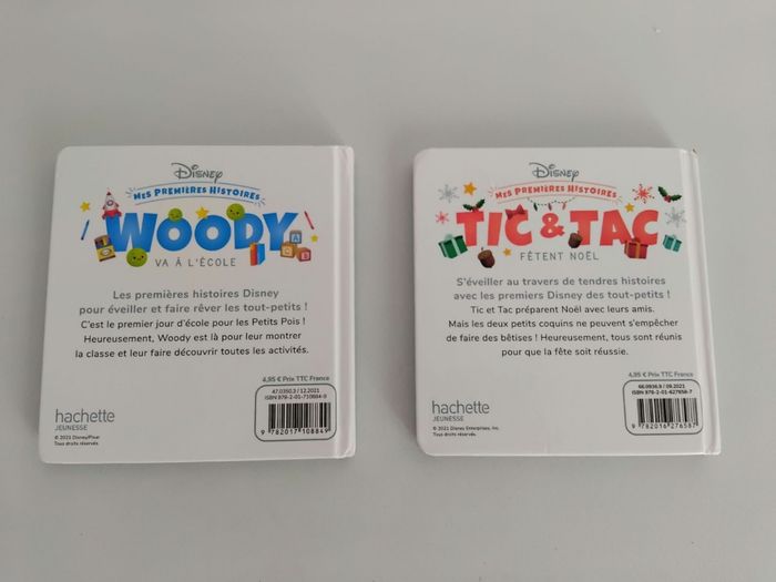 Mes Premières Histoires DISNEY Lot 5 Livres Panpan Woody Tic et Tac 📚 - photo numéro 7