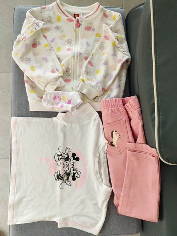 Ensemble Minnie printemps 4ans 
