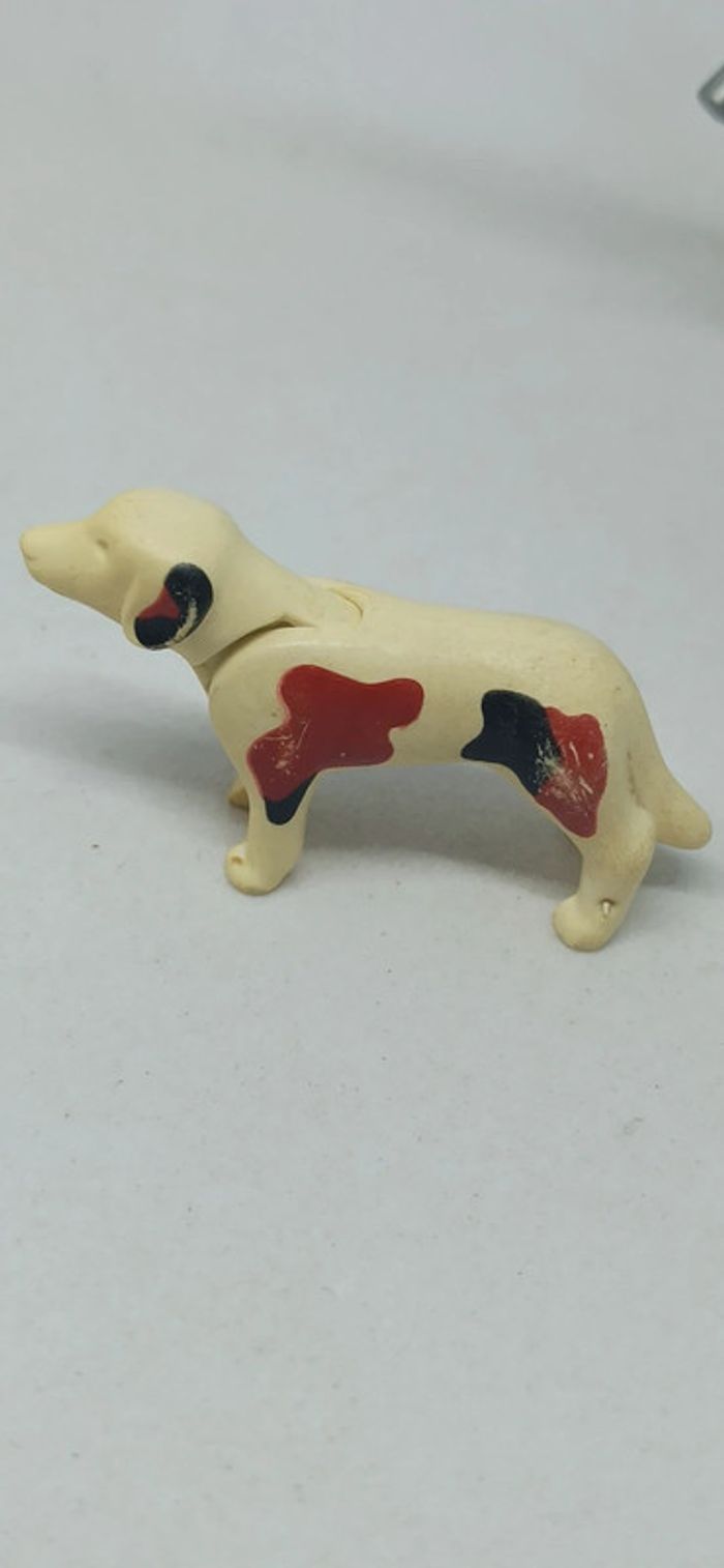 Homme chasseur avec chien de chasse à courre playmobil - photo numéro 3