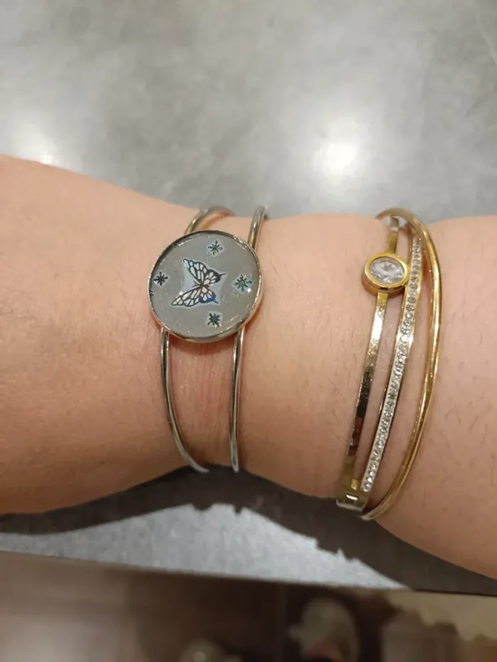 Bracelets couleur bronze - photo numéro 5