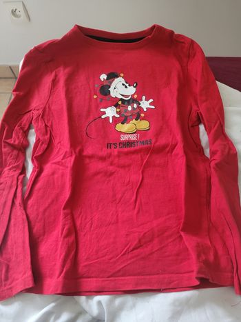 Tee-shirt manche longue mickey