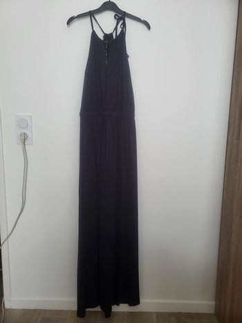 Robe longue bleu marine Naf Naf Taille 42 Neuve