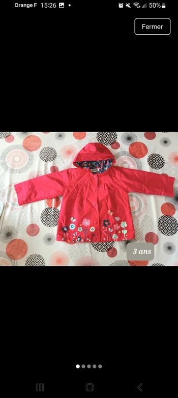 Veste imperméable coupe vent ☔️ taille 3 ans