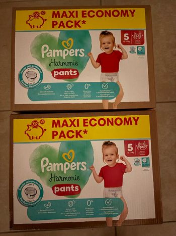 Couches Pampers Harmonie Pants Taille 5 Neuf