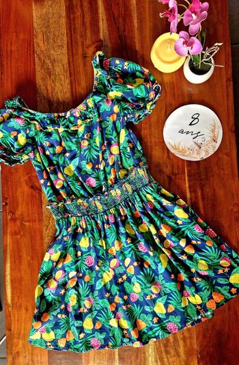 Robe manches courtes Creeks 8 ans