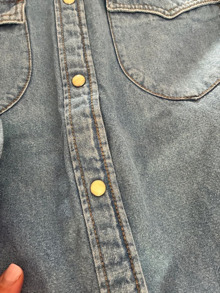 Chemise en jeans Kiabi M - photo numéro 5