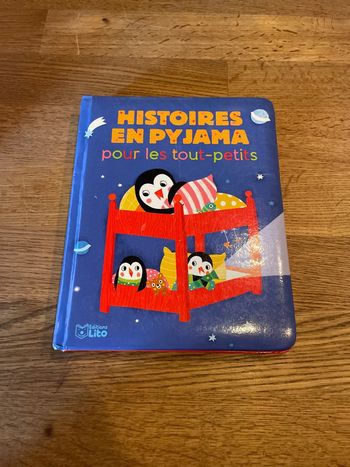 Livre Histoires en pyjama pour les tout petits  Éditions Lito