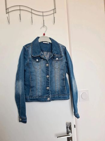 Veste en jean's name it 10 ans
