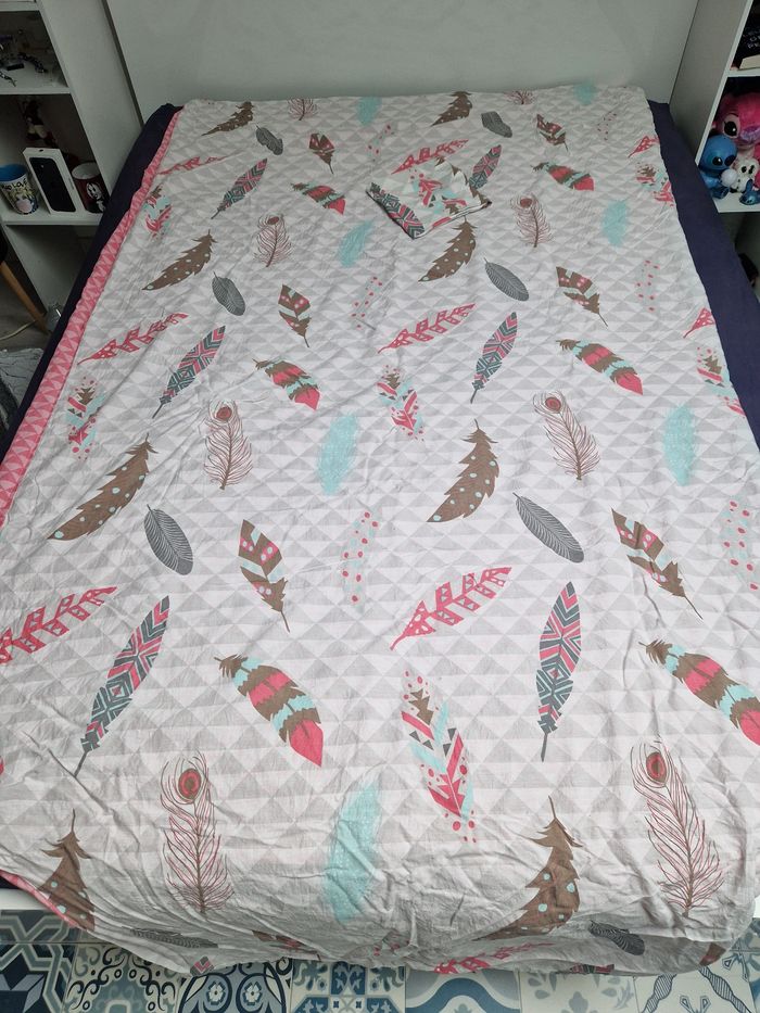 Housse de couette 1 personne plumes