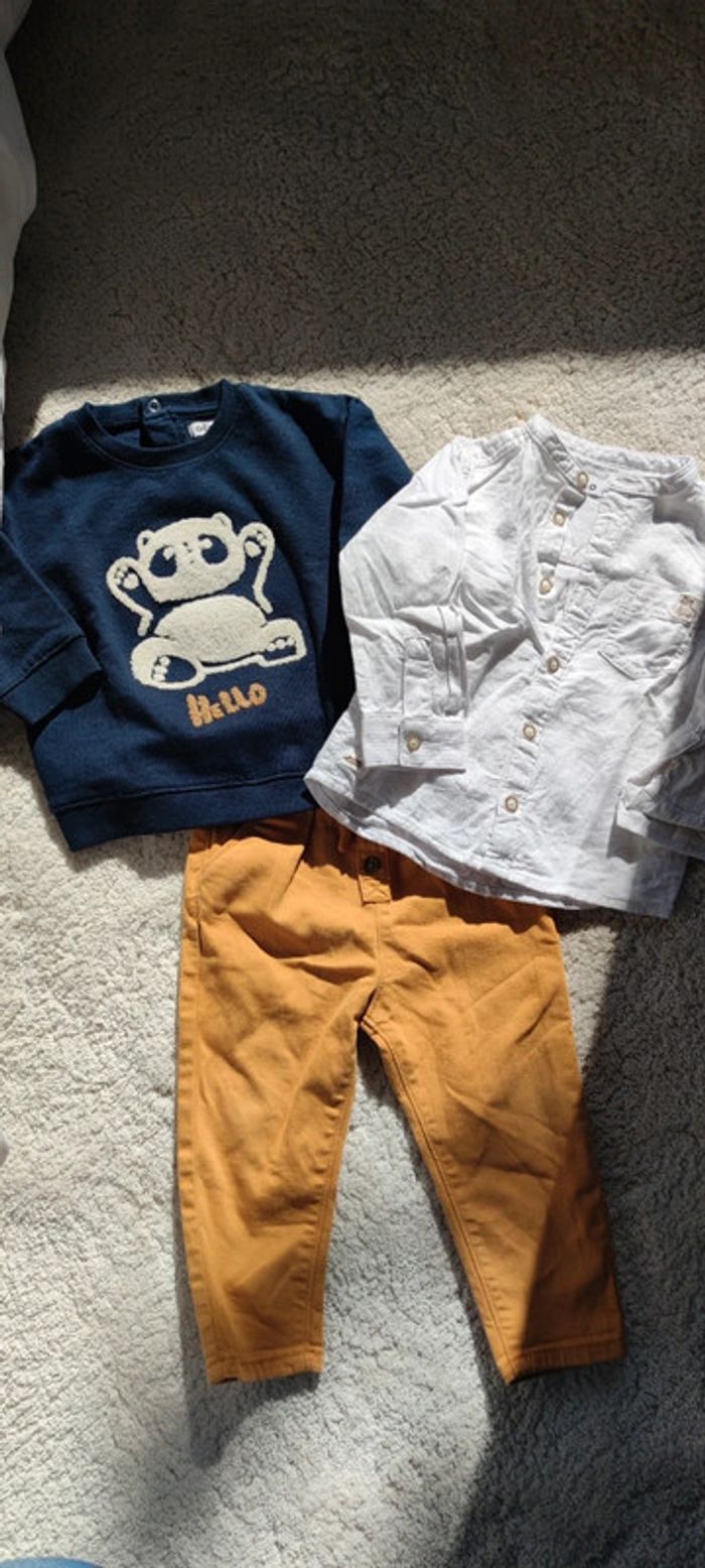 Ensemble Gémo 18 mois