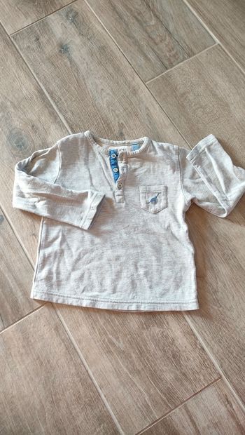 Haut manches longues Obaibi 3 ans.