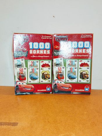 Jeu 1000 bornes Cars