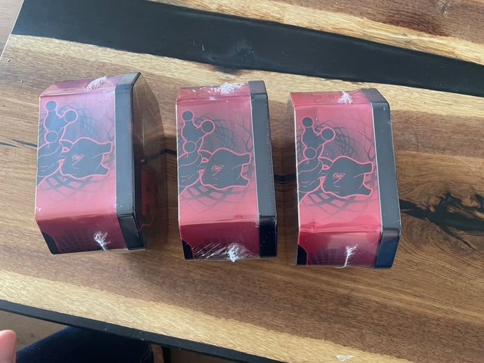 Lot 3 Pokébox Team Rocket - Mewtwo + Nidoking + Persian - EV10 Rivalités Destinées- NEUF FR - photo numéro 4