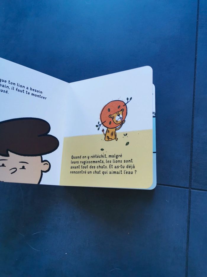 Livre bébé neuf quand ton lion a besoin d'un bain - photo numéro 3
