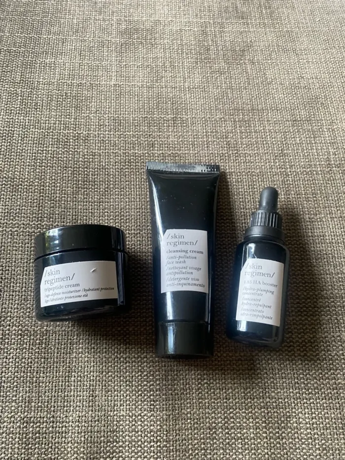 Lot de trois produit skin regimen