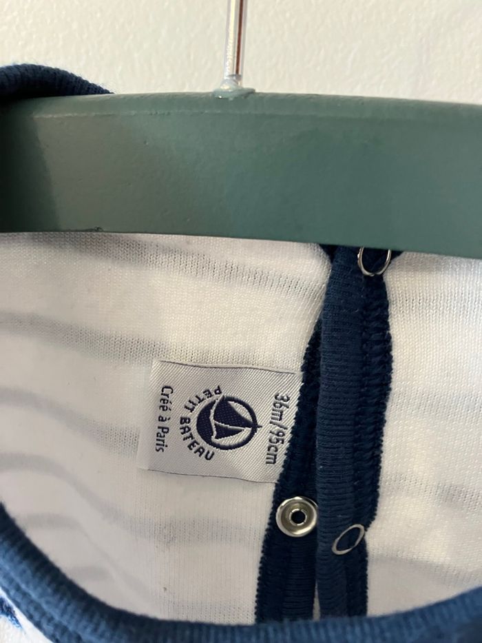 Pyjama velours Petit Bateau 36 mois - photo numéro 3