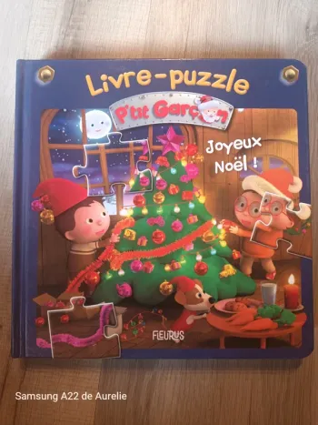 Livre Puzzle Noel