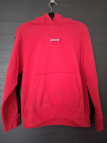Sweat a capuche  rouge