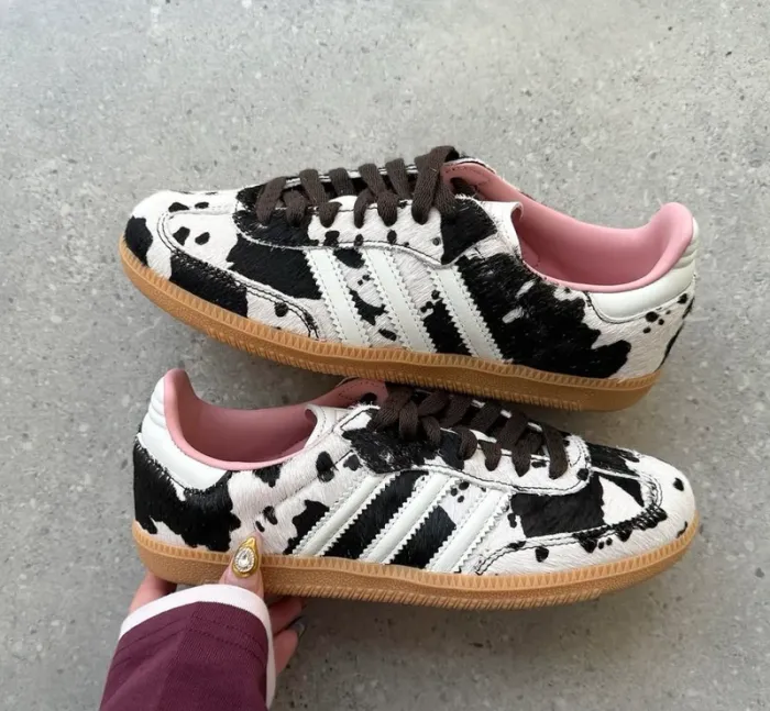 adidas Samba OG imprimé vache - photo numéro 7