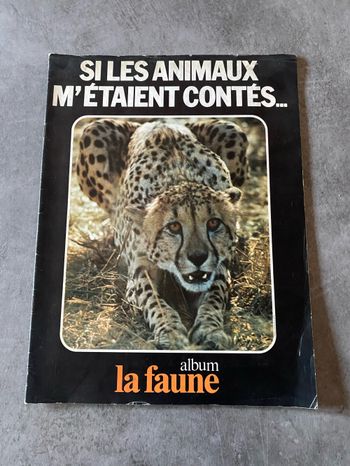 Livre album animaux