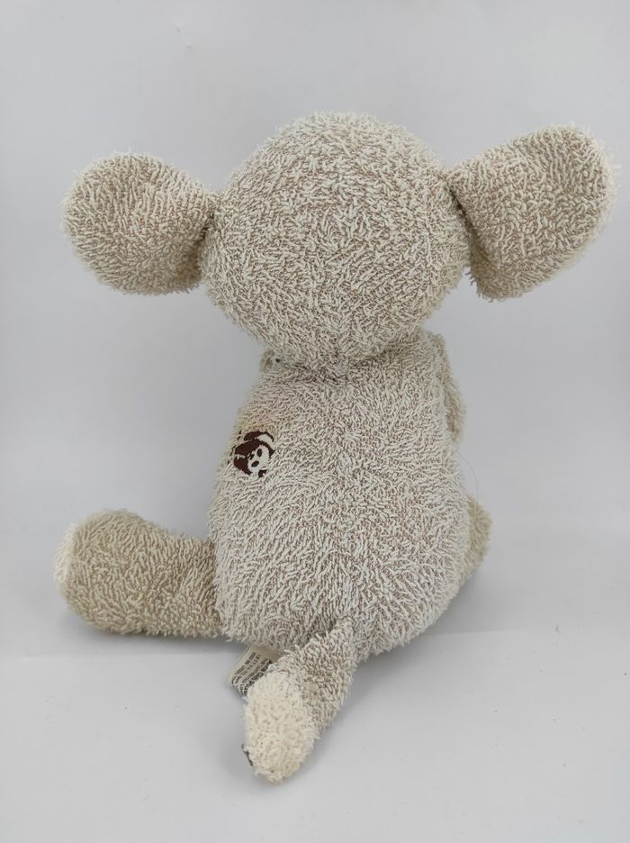 Peluche éponge Éléphant beige WWF - photo numéro 6