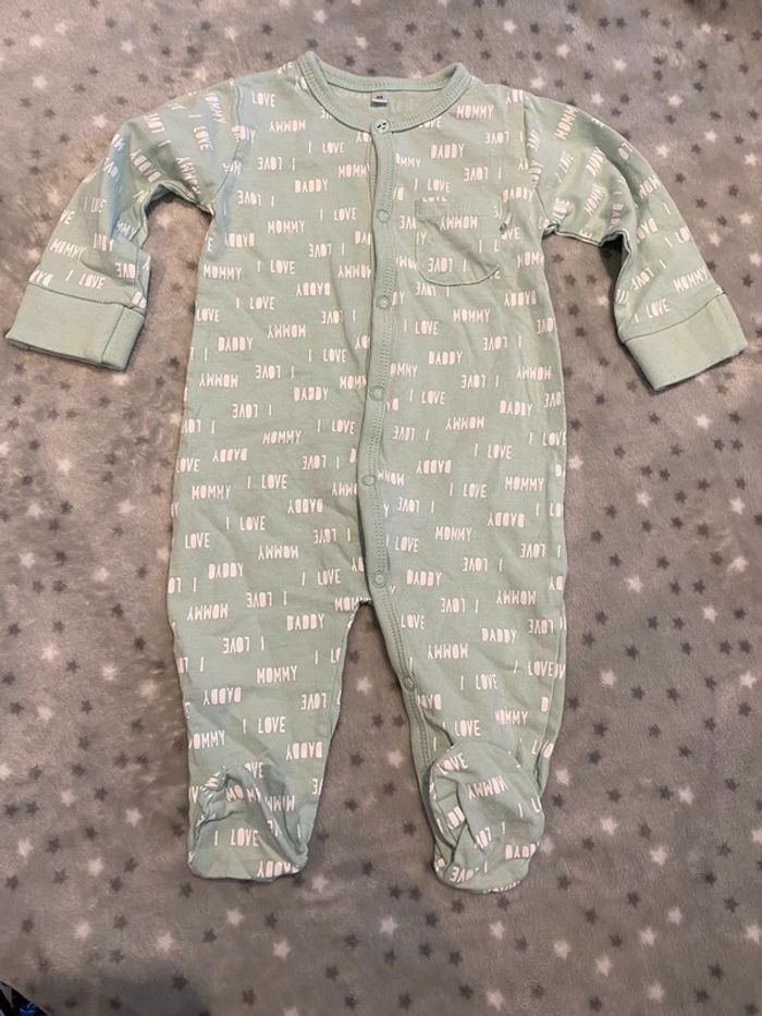 Lot de 2 pyjamas léger 6 mois - photo numéro 3
