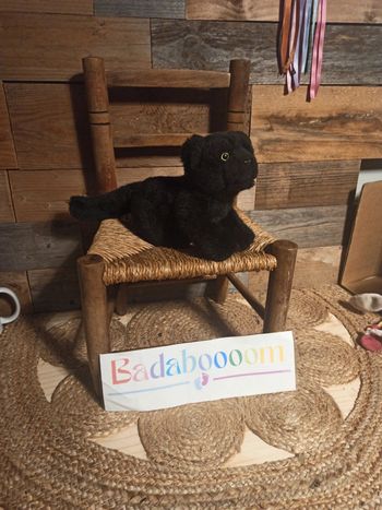 Peluche panthère noire tbe cat company