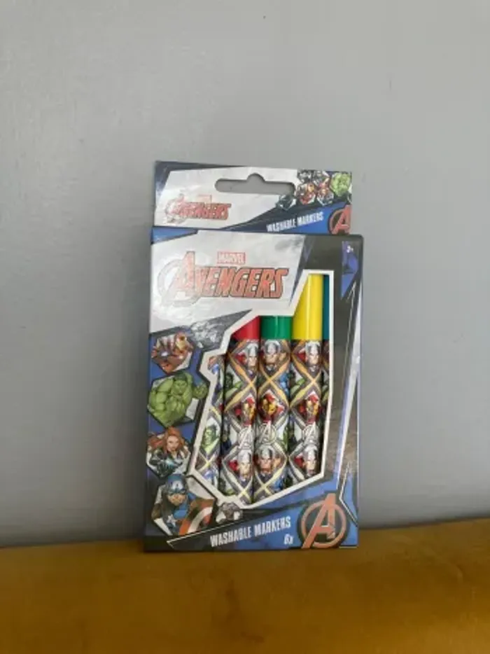 Marqueurs The Avengers - Marqueurs lavables - 6x dans l'emballage - Marvel - photo numéro 2