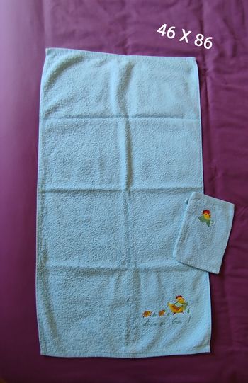 serviette de toilette 46 X 86