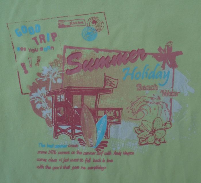 Joli tee-shirt surf fille 8 ans (128 cm) - photo numéro 2