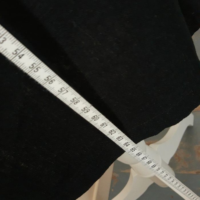 Jupe longue en lin noir taille Élastique - photo numéro 6