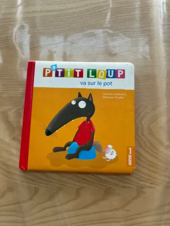 Livre p’tit loup va sur le pot