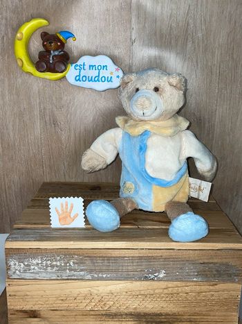 NAT329 doudou ours 🐻 babynat