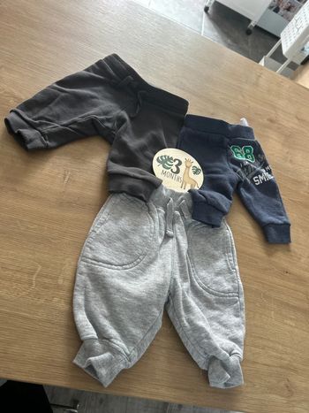 Lot de 3 jogging H&M