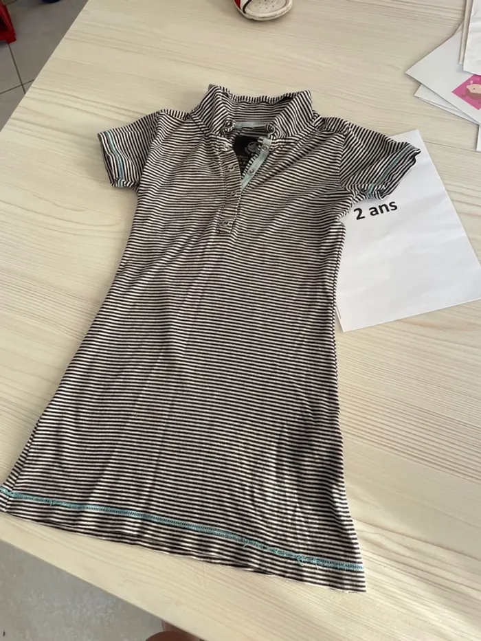 Robe été petit bateau 2 ans