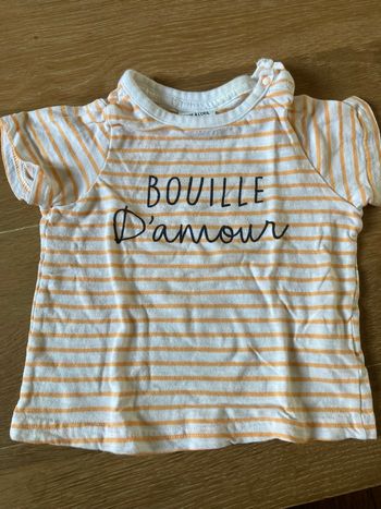 Tee-shirt 6 mois