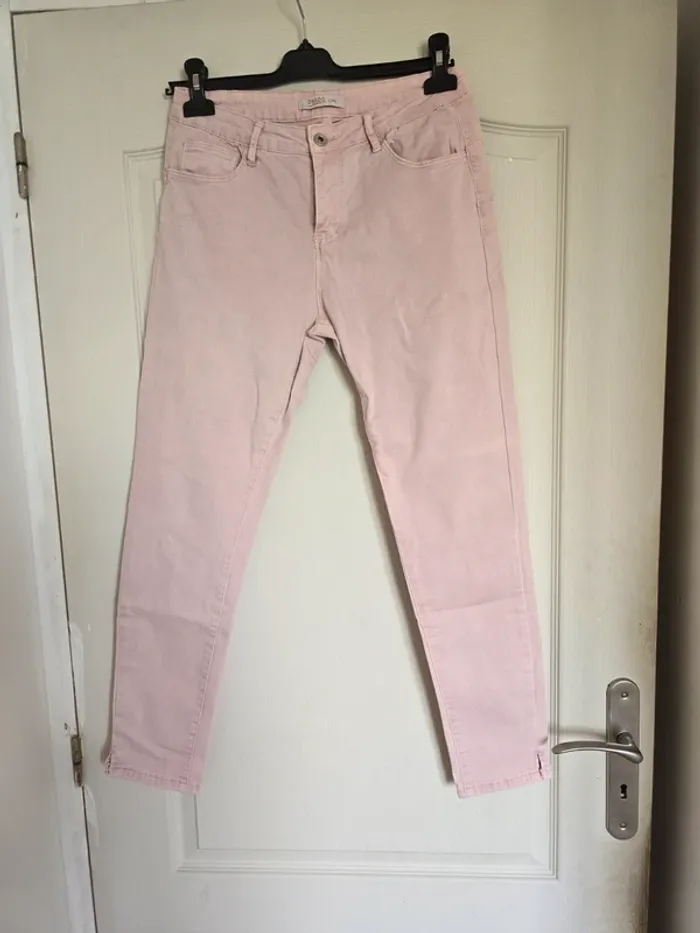 Jean rose pâle Onado taille 40 très bon état